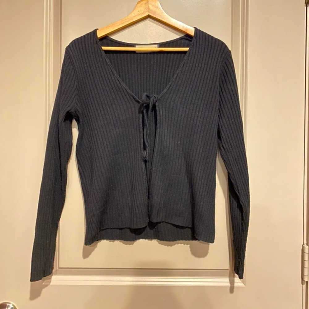 Black Knit Sweater